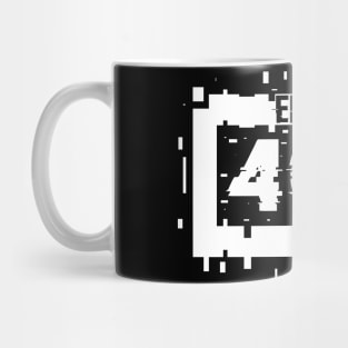 Error 404, Glitch Mug